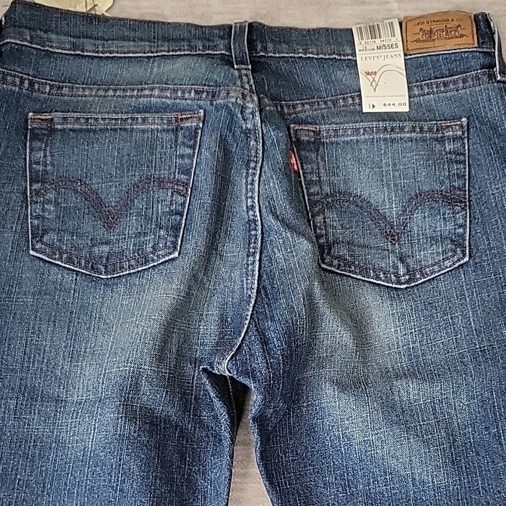Levi's 515 Indigo Bootcut Jeans - Picture 4 of 5